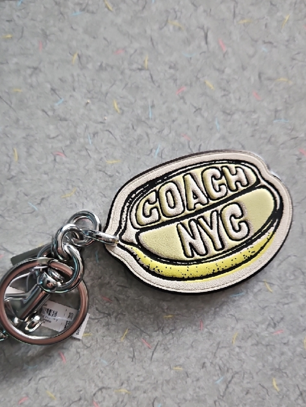 COACH LEMON BAG CHARM - Picture 8 of 10